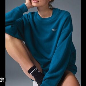 Alo accolade crewneck midnight blue - M/L